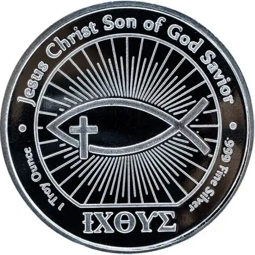 1 oz Silver Round - Ichthus (2)