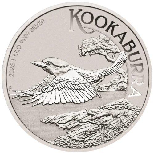 2026 1KILO Australian Perth Mint Silver Kookaburra