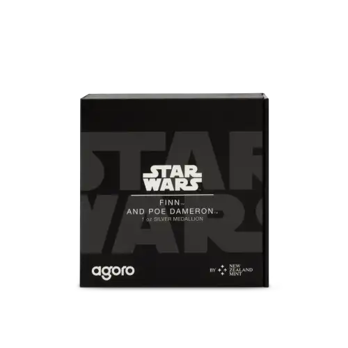Star Wars Allies - Finn & Poe Dameron 1oz Silver Coin (5)