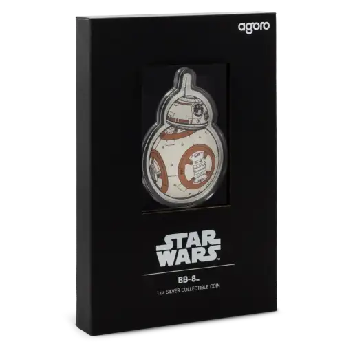 Star Wars Droids - BB-8 1oz Silver Coin (3)