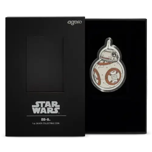 Star Wars Droids - BB-8 1oz Silver Coin (4)